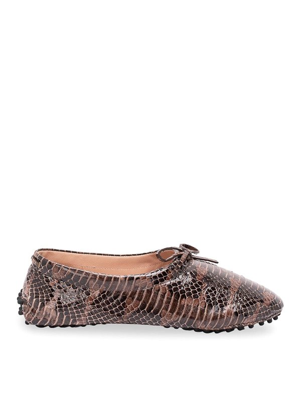 ALBERTA FERRETTI: Ballerines - Ballerines - Marron