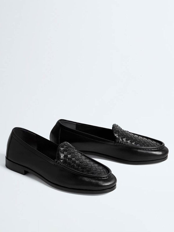 BOTTEGA VENETA: ロファー＆スリッパ online - ローファー - 黒