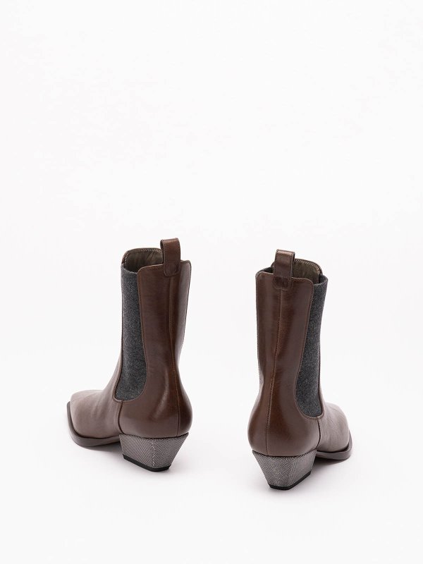 The Best Shops BRUNELLO CUCINELLI: Bottines - Bottines - Marron