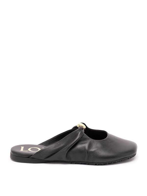 LOEWE: mules shoes - `Pebble` Soft Mule