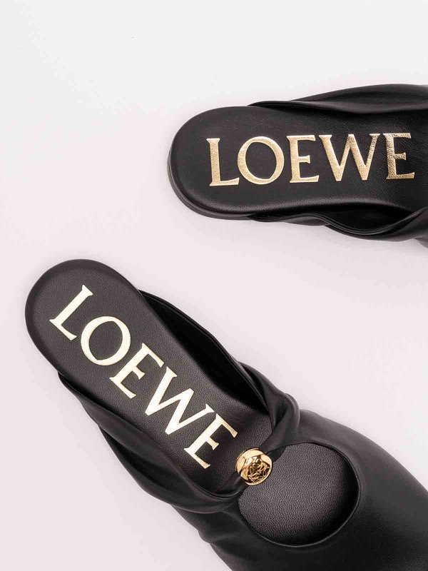 The Best Shops LOEWE: `Pebble` Soft Mule