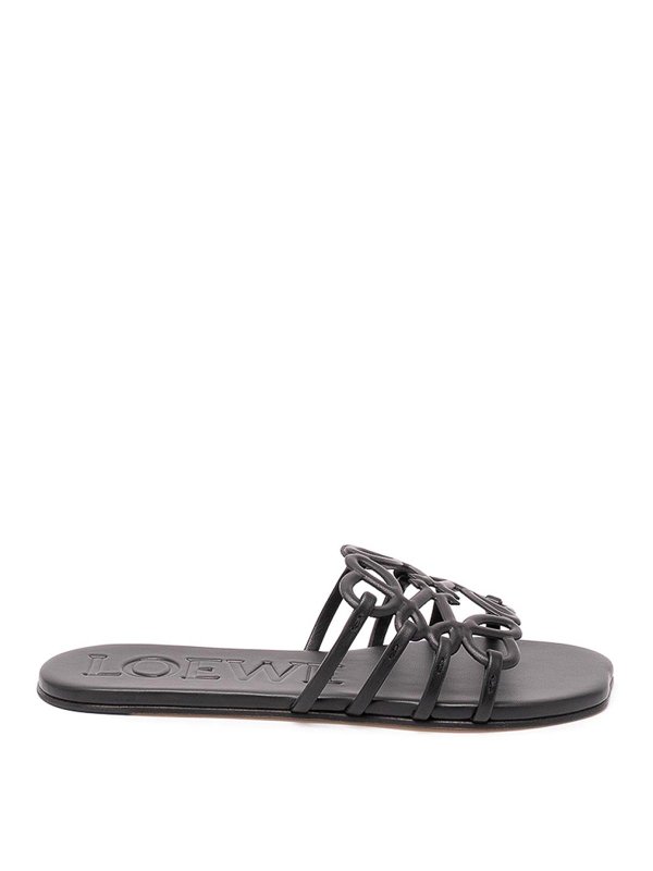 LOEWE: Sandalen - Sandalen - Schwarz