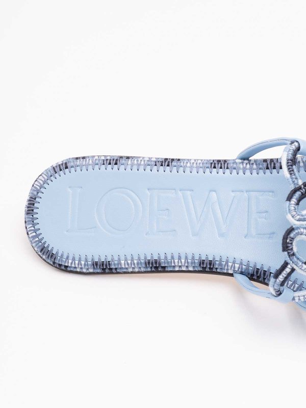 The Best Shops LOEWE: Sandalen - Blau