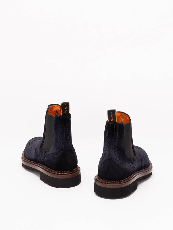 The Best Shops SANTONI: Bottes - Bottes - Bleu