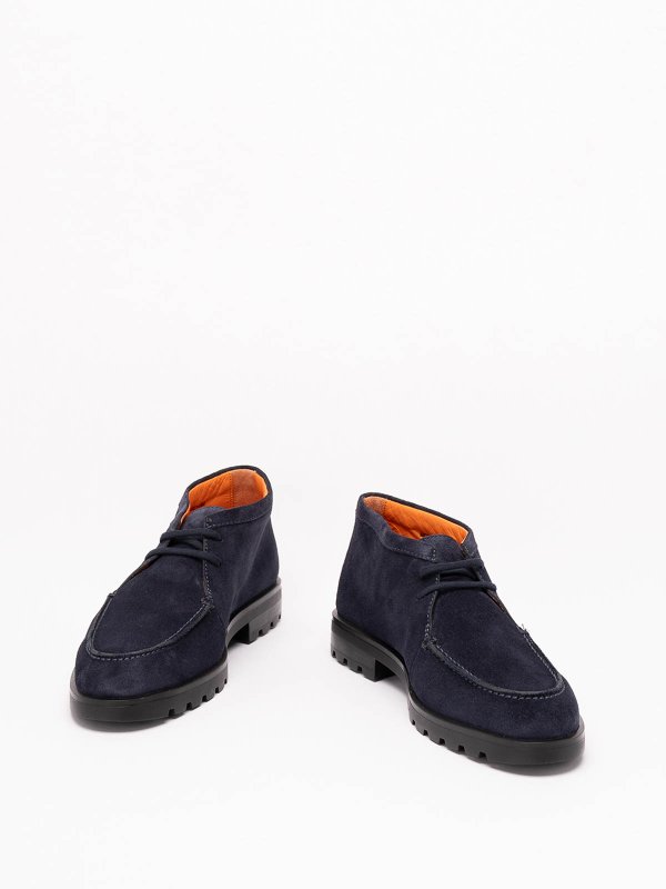 SANTONI: レースアップシューズ online - 編み上げ靴 - ブルー