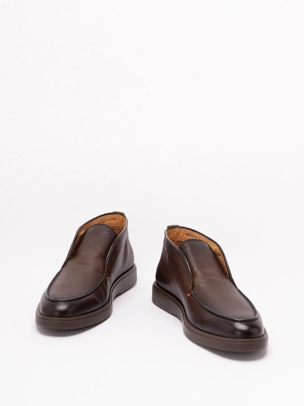 SANTONI: レースアップシューズ online - 編み上げ靴 - ダークブラウン