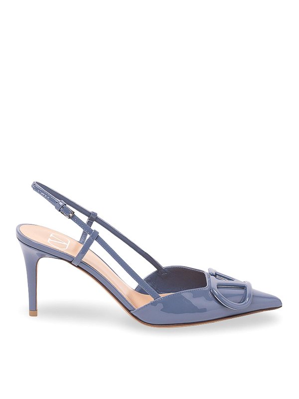 VALENTINO GARAVANI: Sandalen - Sandalen - Blau