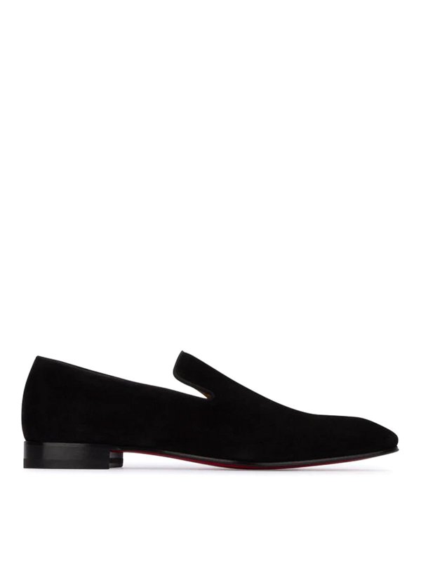 CHRISTIAN LOUBOUTIN: ロファー＆スリッパ - ローファー - 黒
