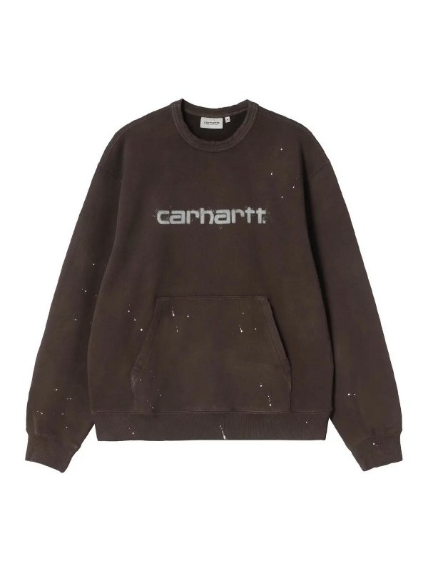 CARHARTT: スウェット＆セーター - スウェットシャツ/セーター - ブラウン