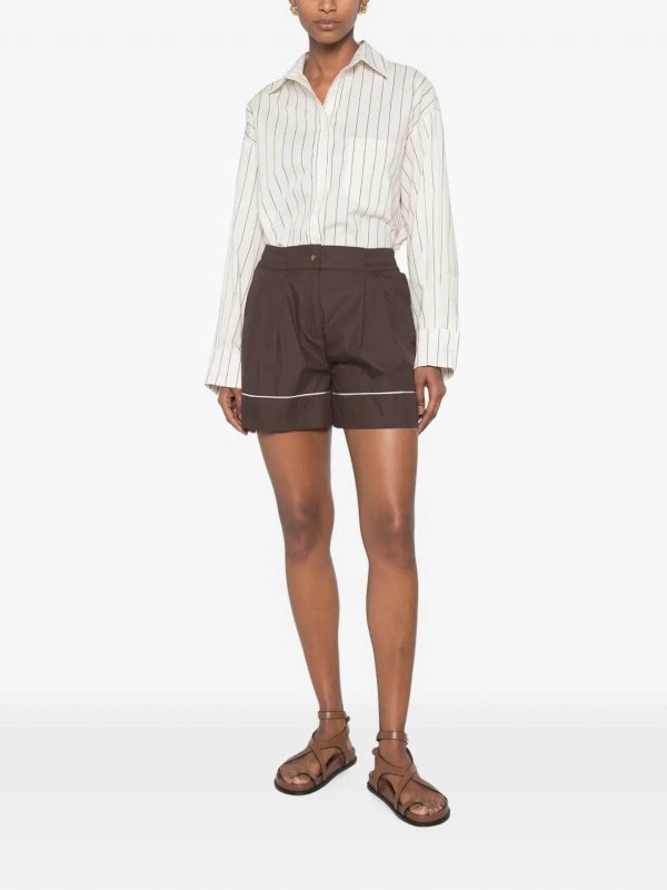MONCLER: Shorts online - Short - Marron