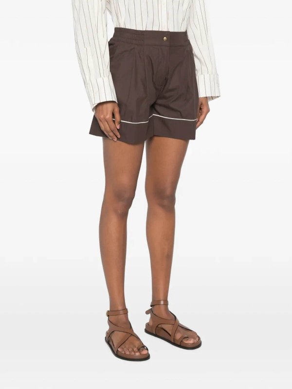 The Best Shops MONCLER: Shorts - Short - Marron