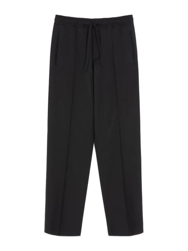 VALENTINO GARAVANI: スウェットパンツ - トラックスーツ ボトムス - 黒