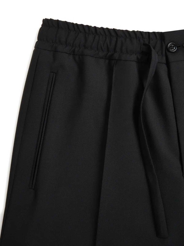 The Best Shops VALENTINO GARAVANI: トラックスーツ ボトムス - 黒