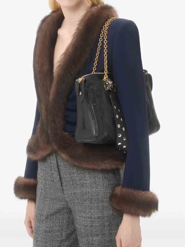 ショルダーバッグ - 黒 shop online: VALENTINO GARAVANI