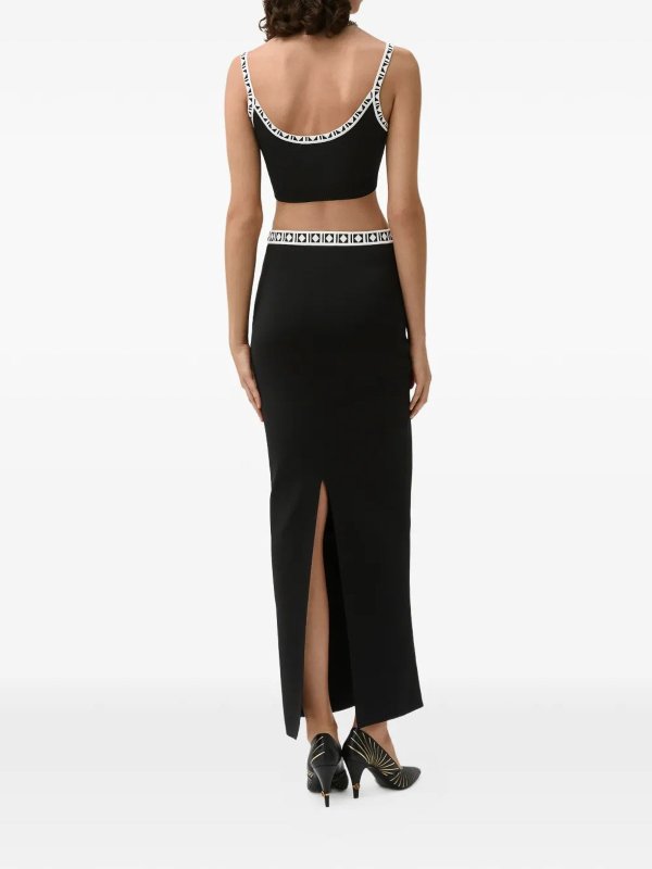 The Best Shops VERSACE: Knielange und Midi Röcke - Midirock - Schwarz