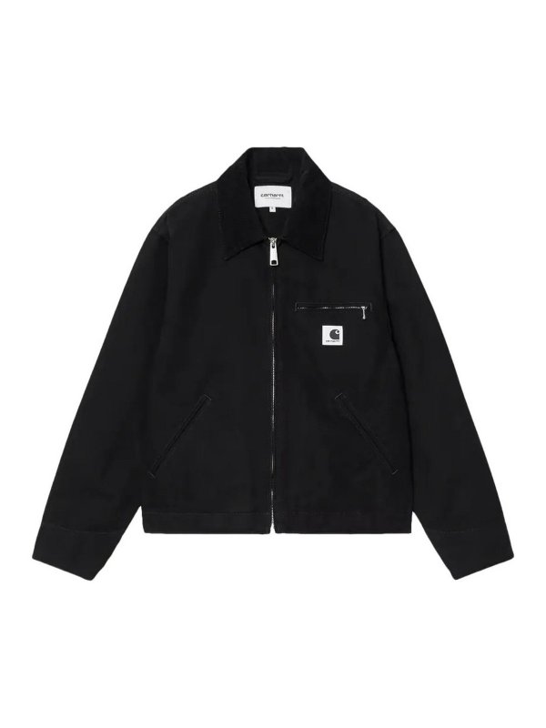 CARHARTT: カジュアルジャケット - カジュアルジャケット - 黒
