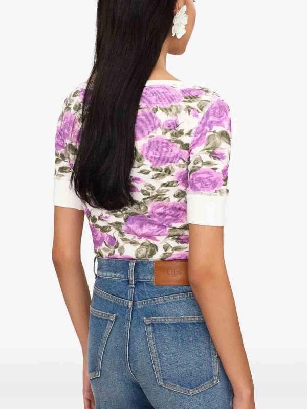 Top - Violet shop online: CHLOE