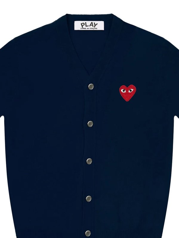 COMME DES GARCONS: カーディガン online - カーディガン - ブルー