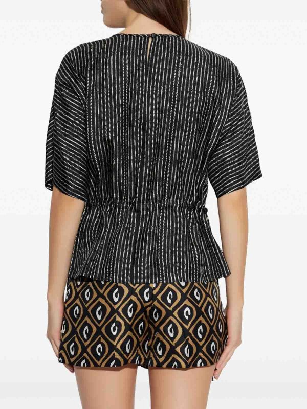 ブラウス - 黒 shop online: Max Mara