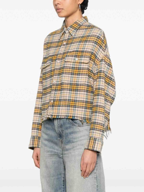 The Best Shops R13: shirts - Cropped Work Shirt