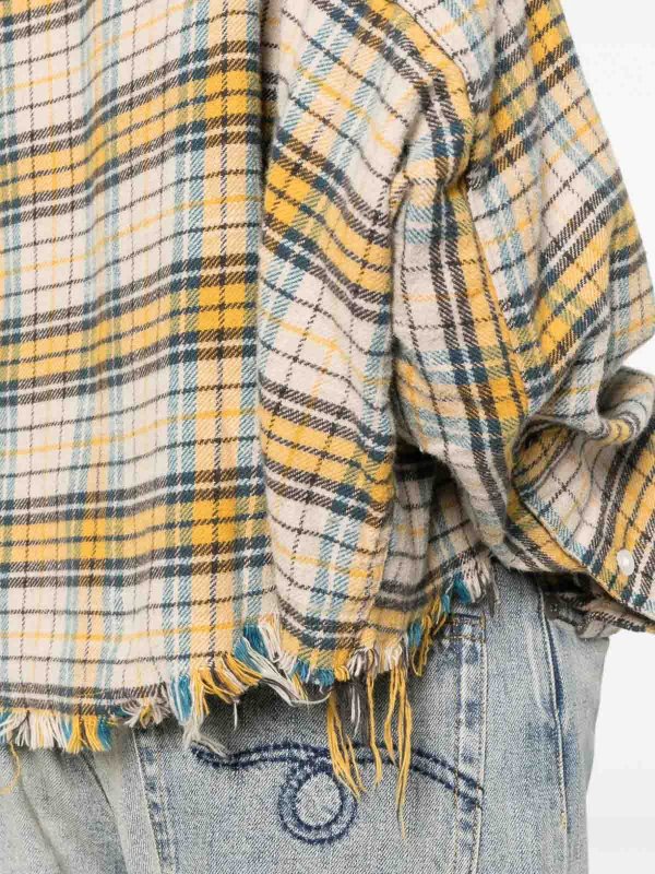 R13 buy online Cropped Work Shirt