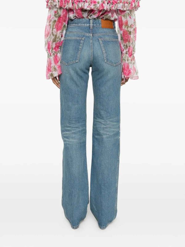 Vaqueros Rectos - Azul shop online: CHLOE