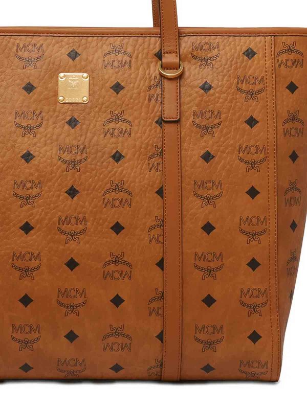 トートバッグ - ブラウン shop online: MCM