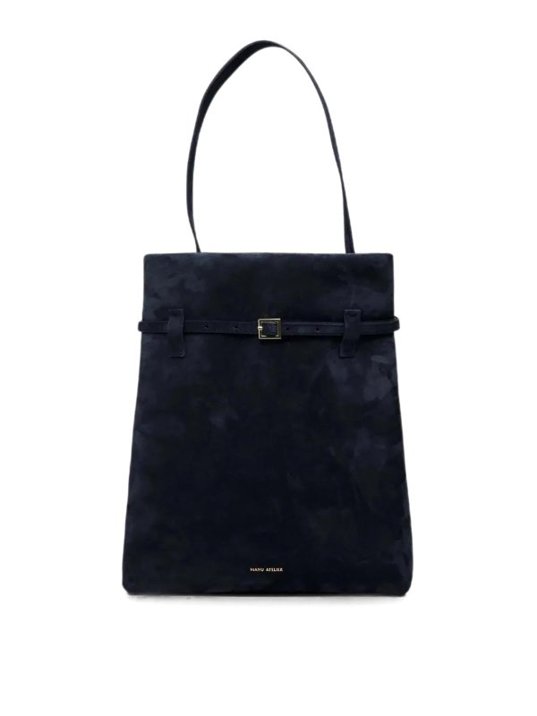 MANU ATELIER: トートバッグ - トートバッグ - ブルー