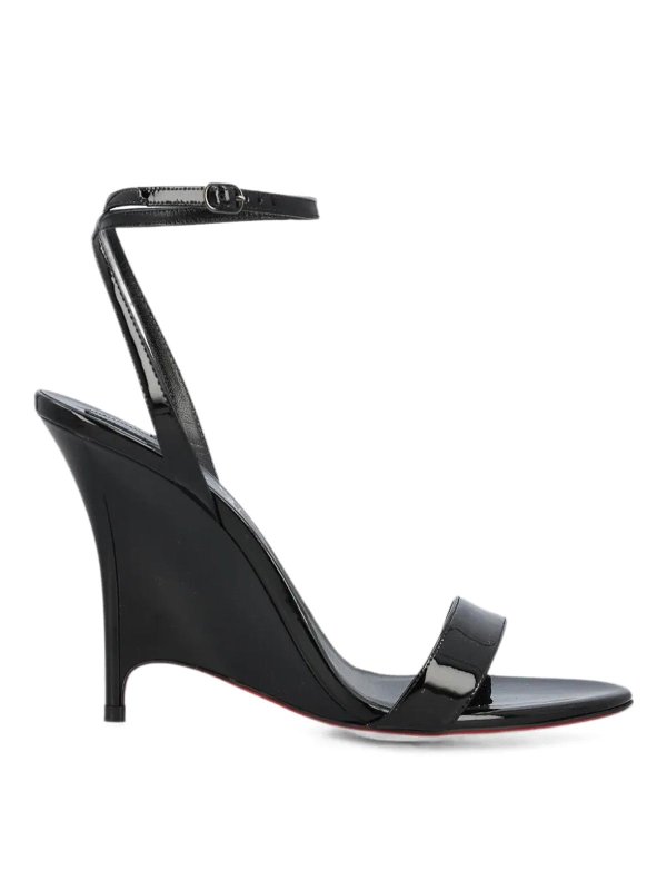 CHRISTIAN LOUBOUTIN: サンダル - エスパドリーユ - 黒