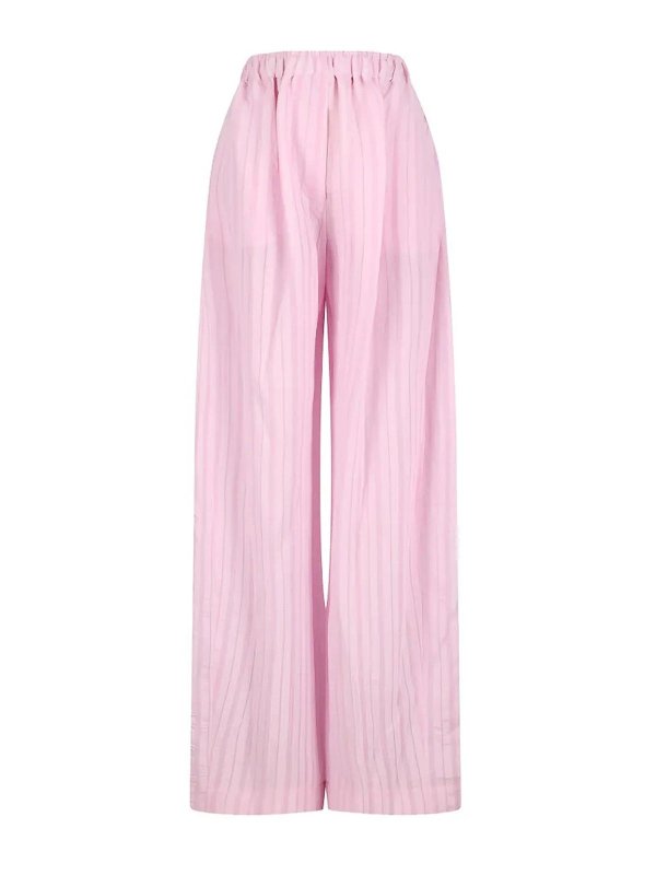 THELATEST: casual trousers - Dora Subtle Stripe Pants