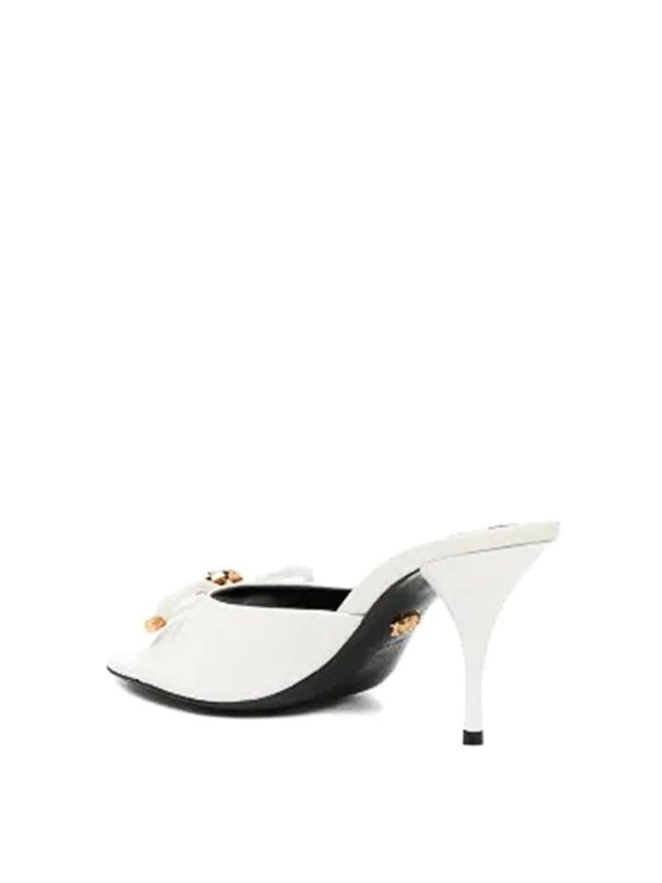 The Best Shops VERSACE: sabot - White 85 Mules
