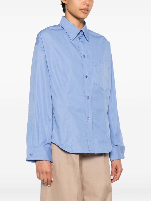 The Best Shops BALENCIAGA: Hemden - Hemd - Hellblau
