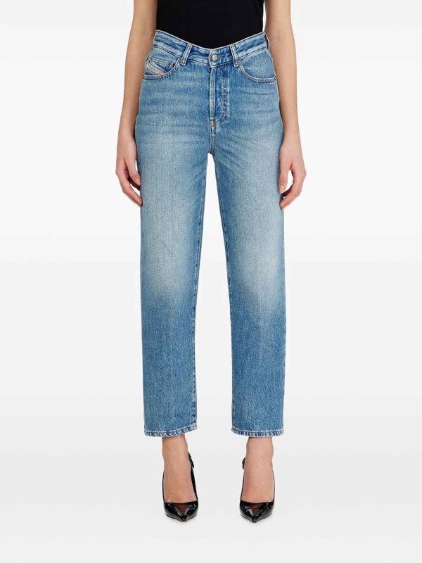 DIESEL buy online ストレートジーンズ - ブルー
