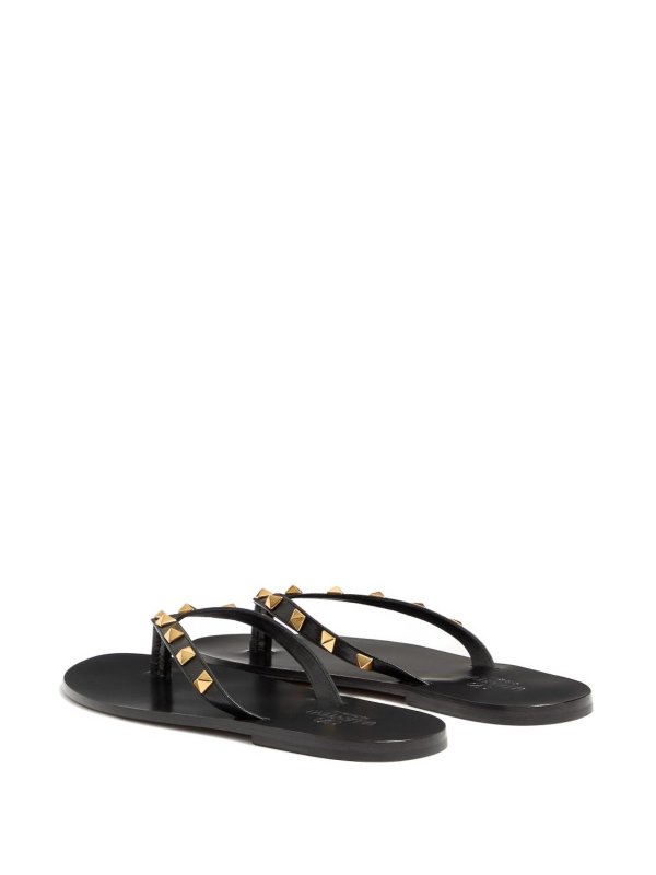The Best Shops VALENTINO GARAVANI: サンダル - トップ/タンクトップ - 黒