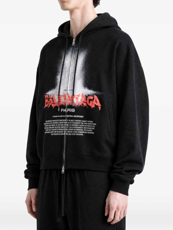 BALENCIAGA: スウェット＆セーター online - スウェットシャツ/セーター - 黒