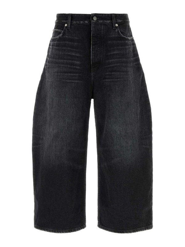 BALENCIAGA: Jeans Rectos - Vaqueros Rectos - Negro