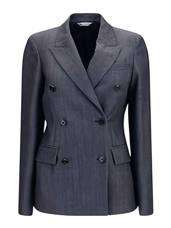 BALENCIAGA: blazers - Double-Breasted Tailored Jacket