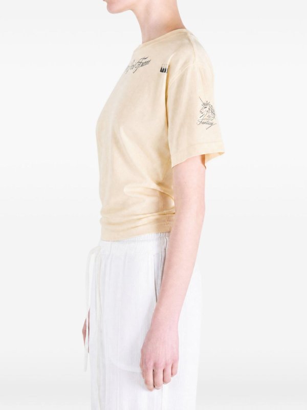 Classic Ink Short Sleeve Top shop online: BALENCIAGA