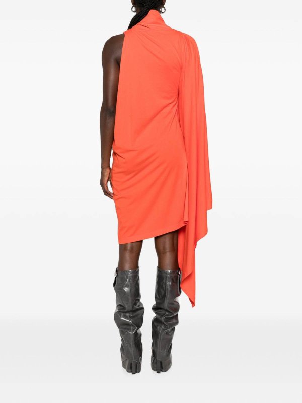 The Best Shops BALENCIAGA: Knielange Kleider - Knielanges Kleid - Rot