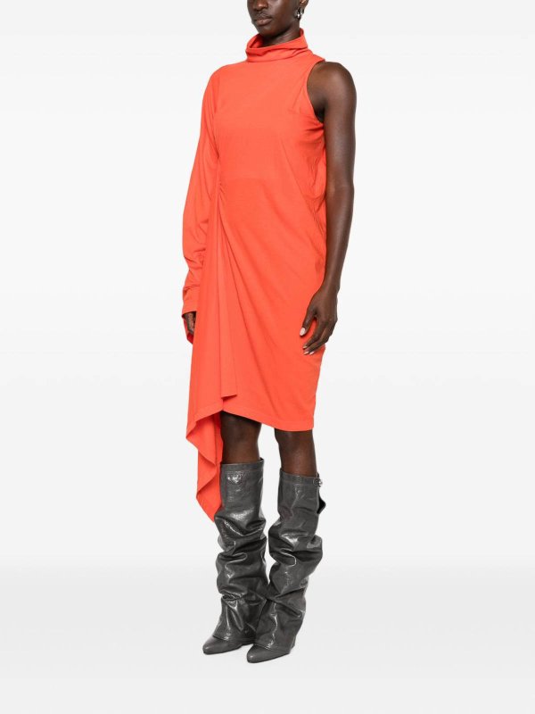 BALENCIAGA buy online Knielanges Kleid - Rot