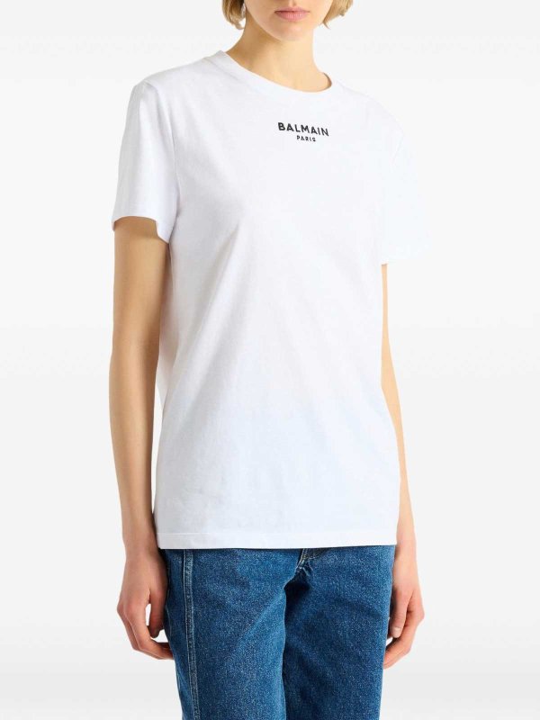The Best Shops Balmain: T-Shirt - Weiß