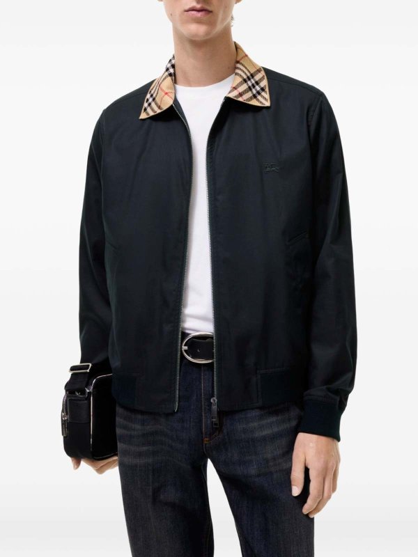 BURBERRY: カジュアルジャケット online - カジュアルジャケット - ダークブルー