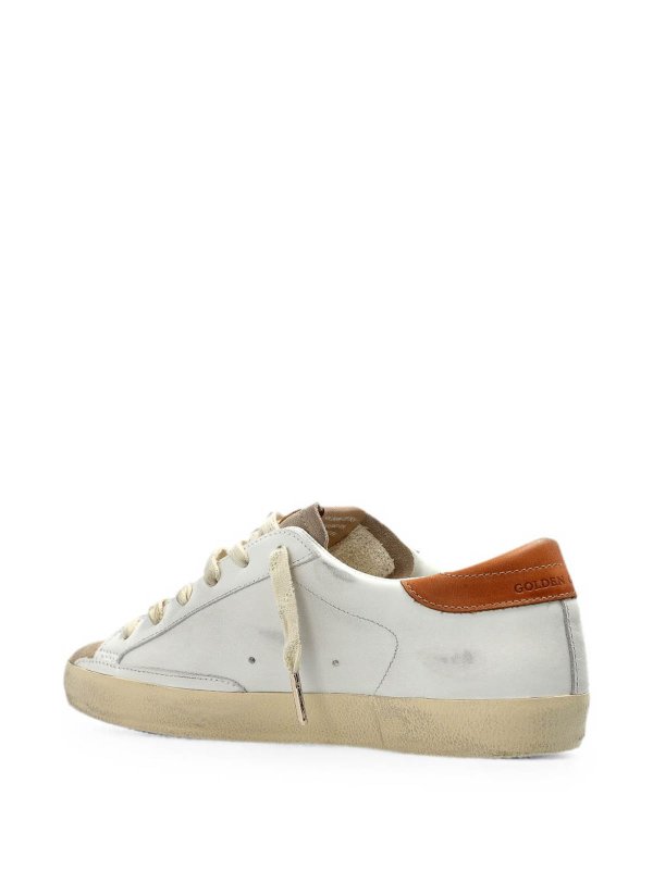 The Best Shops GOLDEN GOOSE: trainers - Super Star Leather Upper And Heel Suede