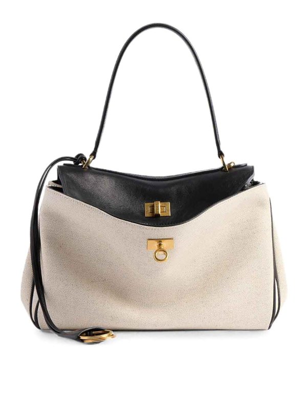BALENCIAGA: Handtaschen - Shopper - Hellbeige
