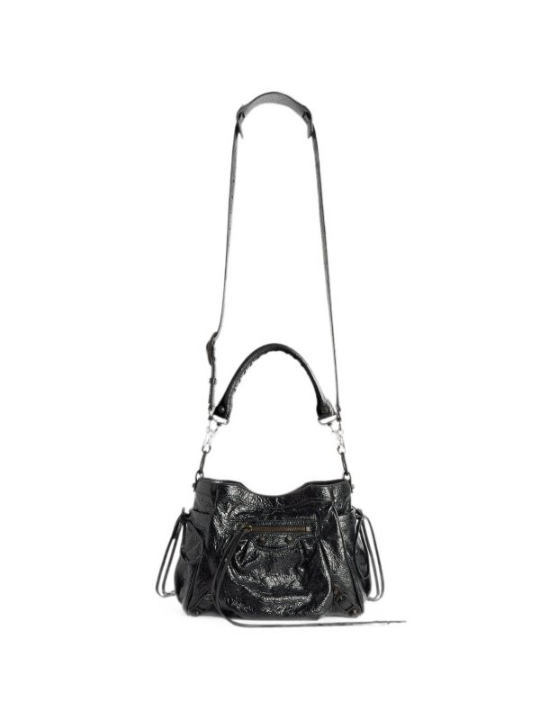BALENCIAGA: バケットバッグ online - バケットバッグ - 黒