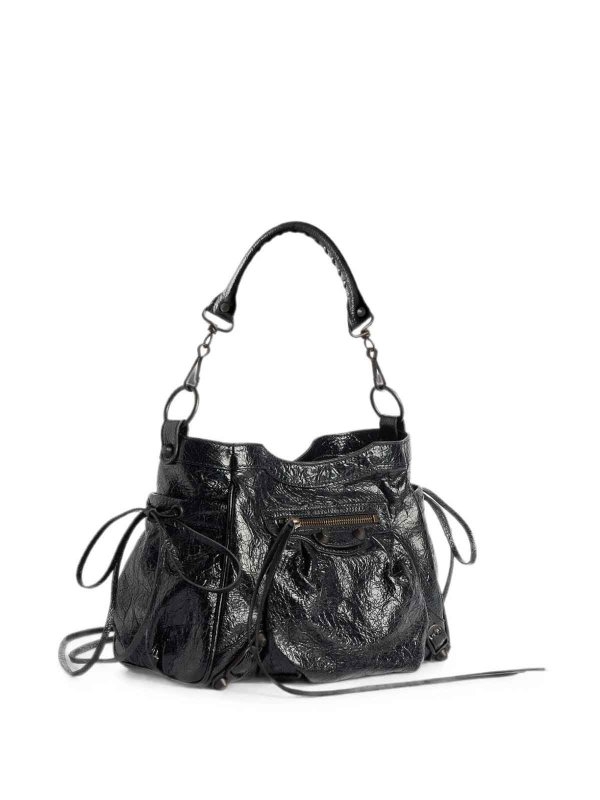 The Best Shops BALENCIAGA: バケットバッグ - バケットバッグ - 黒