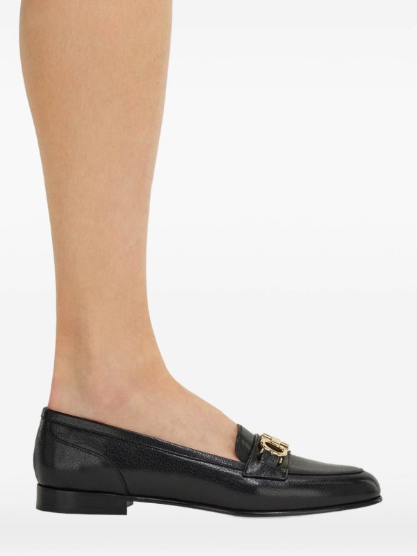 The Best Shops SALVATORE FERRAGAMO: ロファー＆スリッパ - ローファー - 黒