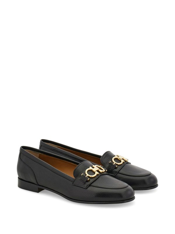SALVATORE FERRAGAMO buy online ローファー - 黒