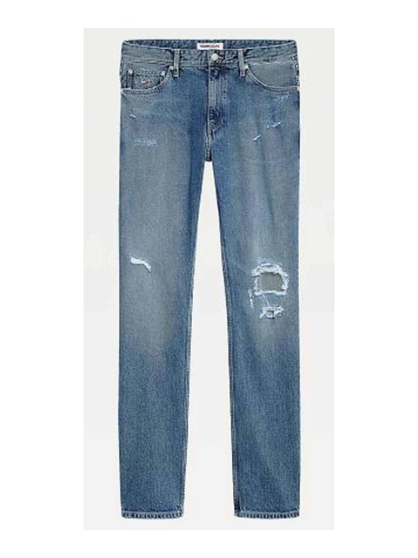 TOMMY HILFIGER: jeans dritti, a sigaretta - Jeans