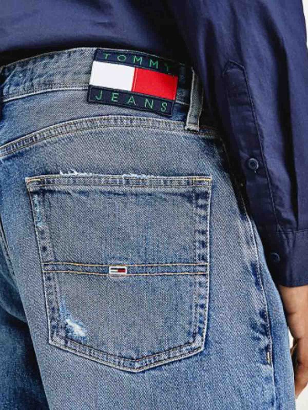 TOMMY HILFIGER: jeans dritti, a sigaretta online - Jeans